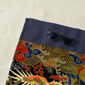 アジ中国のア・ドラゴンカラフルアート ビーチタオル (インサイチュ)