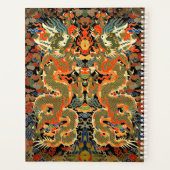 アジ中国のア・ドラゴンカラフルアート プランナー手帳 (裏面)