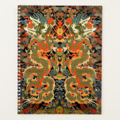 アジ中国のア・ドラゴンカラフルアート プランナー手帳 (正面)