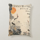アジ伝統的ア絵画:クラシックアート。 アクセントクッション (裏面(縦))