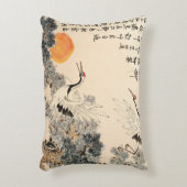 アジ伝統的ア絵画:クラシックアート。 アクセントクッション (正面(垂直))