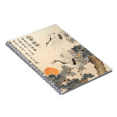 アジ伝統的ア絵画:クラシックアート。 ノートブック (右側)