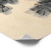 アジ伝統的ア絵画:クラシックアート。 ポスター (角)