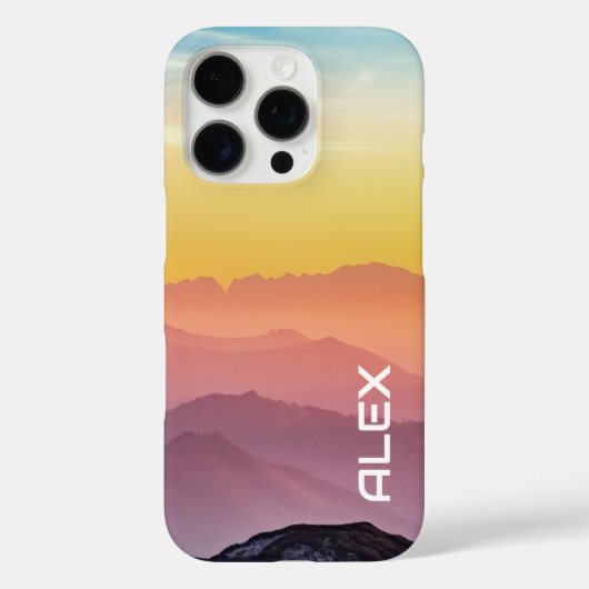 アジ威厳のあるアの夕日 – 色の鮮やか爆発 Case-Mate iPhoneケース (裏面)