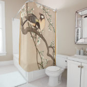 アジ日本のアンコソンバード《鳥》アメリカゴガラソンバード シャワーカーテン (インサイチュ)