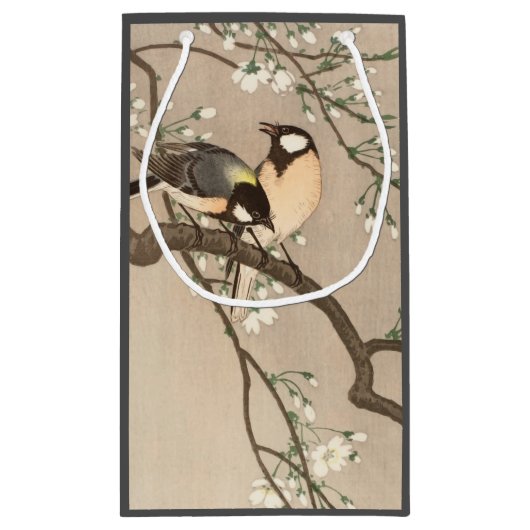 アジ日本のアンコソンバード《鳥》アメリカゴガラソンバード スモールペーパーバッグ (裏面)