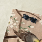 アジ日本のアンコソンバード《鳥》アメリカゴガラソンバード ビーチタオル (インサイチュ)