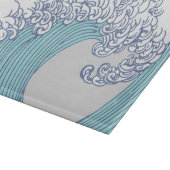 アジ日本のアンサーフウェーブアート海アート カッティングボード (角)