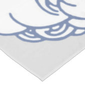 アジ日本のアンサーフウェーブアート海アート テーブルクロス (アングル)