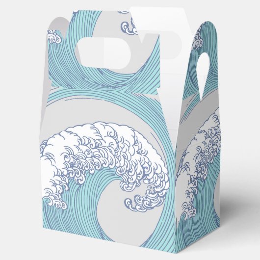 アジ日本のアンサーフウェーブアート海アート フェイバーボックス (オープン)