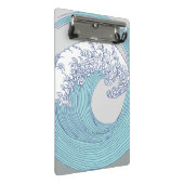 アジ日本のアンサーフウェーブアート海アート ミニクリップボード (アングル)