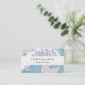 アジ日本のアンサーフウェーブアート海アート 名刺 (スタンド正面)