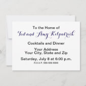 アジ日本のアンサーフウェーブアート海アート 招待状 (裏面)