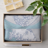 アジ日本のアンサーフウェーブアート海アート 薄葉紙 (ギフト)