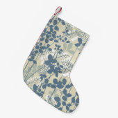 アジ日本のア青葉花 スモールクリスマスストッキング (正面 (吊り時))