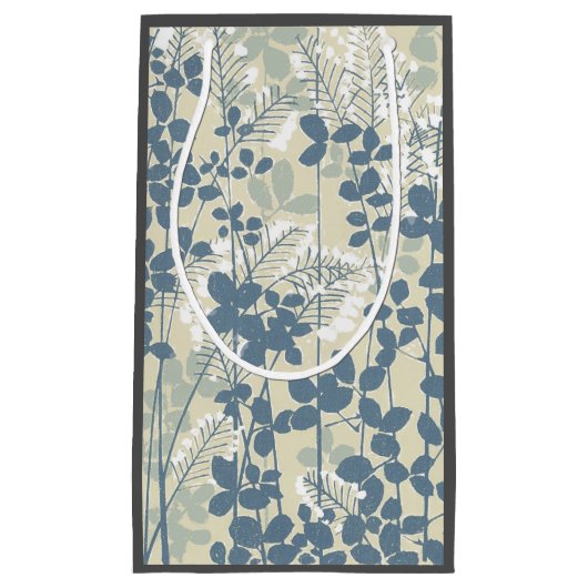 アジ日本のア青葉花 スモールペーパーバッグ (正面)