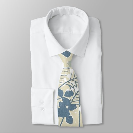 アジ日本のア青葉花 ネクタイ (タイ)