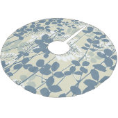 アジ日本のア青葉花 ブラッシュドポリエステルツリースカート (アングル)