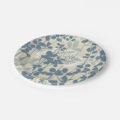 アジ日本のア青葉花 ペーパープレート (アングル)