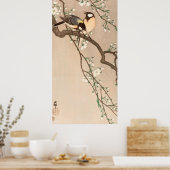 アジ日本のア鳥《鳥》アメリカゴガラソンバード ポスター (キッチン)