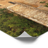 アジ素晴らしアの中国、ジンシャンリンにある中国の壁 ポスター (角)