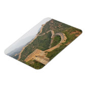 アジ素晴らしアの中国、ジンシャンリンにある中国の壁 マグネット (左側)