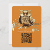 アジ芸術的アの東洋の波と風景 招待状 (裏面)