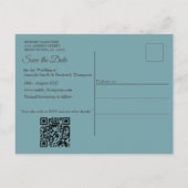 アジ芸術的アの東洋の波と風景 案内ポストカード (裏面)