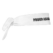 アジ誇りを持ったアン・アメリカン・ガール、白黒 タイヘッドバンド (回転270)