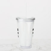 アジ誇りを持ったア女子アクリル澄んタンブラー アクリルタンブラー (右)