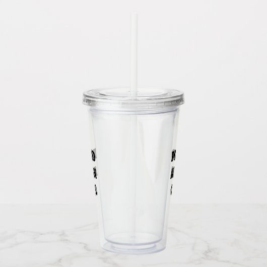 アジ誇りを持ったア女子アクリル澄んタンブラー アクリルタンブラー (右)