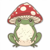 アジ間抜けガエル シール (正面)
