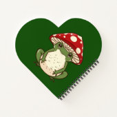 アジ間抜けガエル ノートブック (裏面)