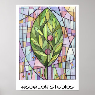 アスカロンスタジオズツリーオブライフプリント ポスター