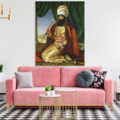 アスカール・カーン大使のポートレート キャンバスプリント (インサイチュ (リビング))