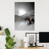 アスガルドの火災 ポスター (ホームオフィス)