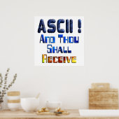 アスキーと汝が受け取る ポスター (キッチン)