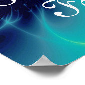 アスクレピウスのロッド7チャクラ，ヨガ，スピリチュアルエネルギー ポスター (角)