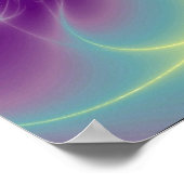 アスクレピウスのロッド7チャクラ，ヨガ，スピリチュアルエネルギー ポスター (角)