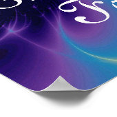 アスクレピウスのロッド7チャクラ，ヨガ，スピリチュアルエネルギー ポスター (角)