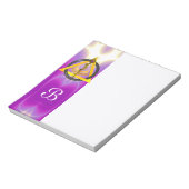 アスクレピウス歯科モノグラムの歯科棒 ノートパッド (回転)