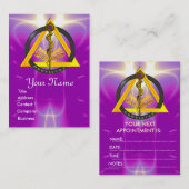 アスクレピウス歯科歯科アポイントメント 予約カード (正面/裏面)