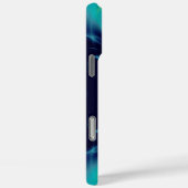 アスクレピウス歯科歯科モノグラム青のロッド Case-Mate iPhoneケース (裏面 / 右)