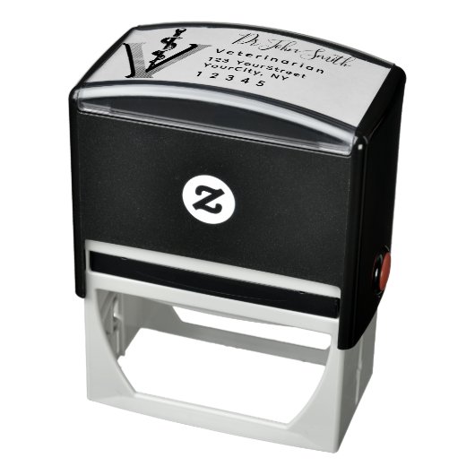 アスクレピウス獣医モダンスクリプト差出人住所 セルフインキングスタンプ (商品)