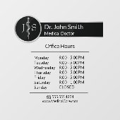 アスクレピオスの杖 オープニングアワーズ ウィンドウサイン (シート)