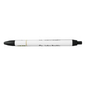 アスクレピオスの緑のハーブゴールドロッド メディカル 黒ボールペン (正面)