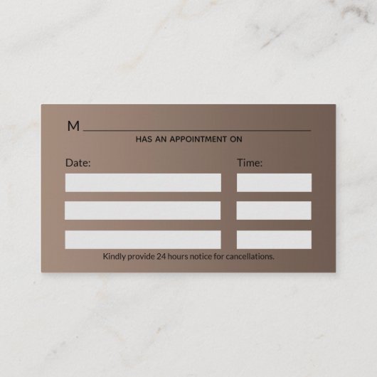 アスクレピオス州立医学的に上品な貴銀のロッド 予約カード (裏面)