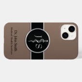 アスクレピオス州立医学的に上品な貴銀のロッド Case-Mate iPhoneケース (裏面 (横))