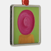 アスコットの帽子 メタルオーナメント (右)