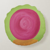 アスコットの帽子 ラウンドクッション (裏面)